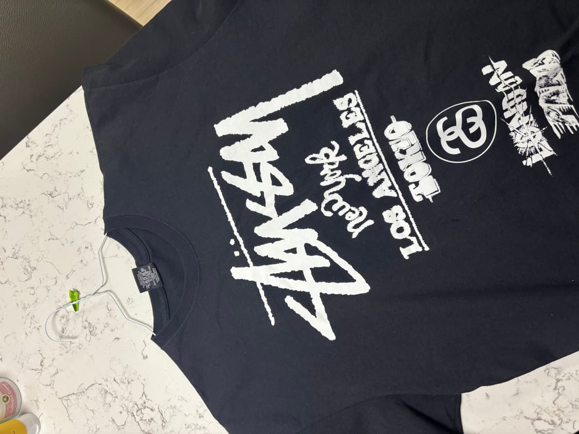 스투시 월드투어 티셔츠 XL 상품이미지2