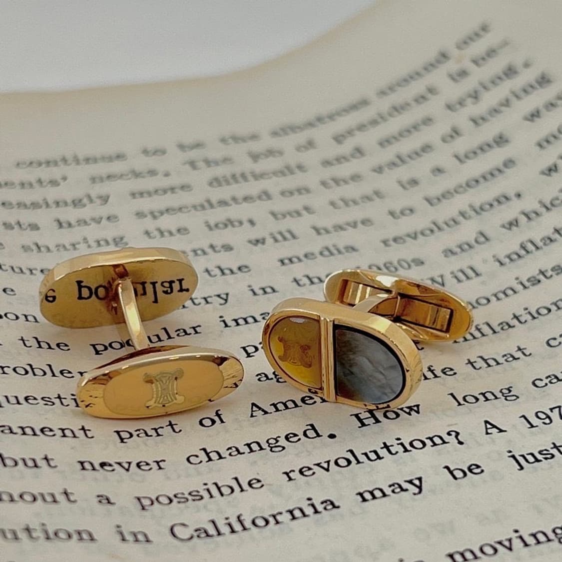 celine / 셀린느 마카담 커프스링크 상품이미지4