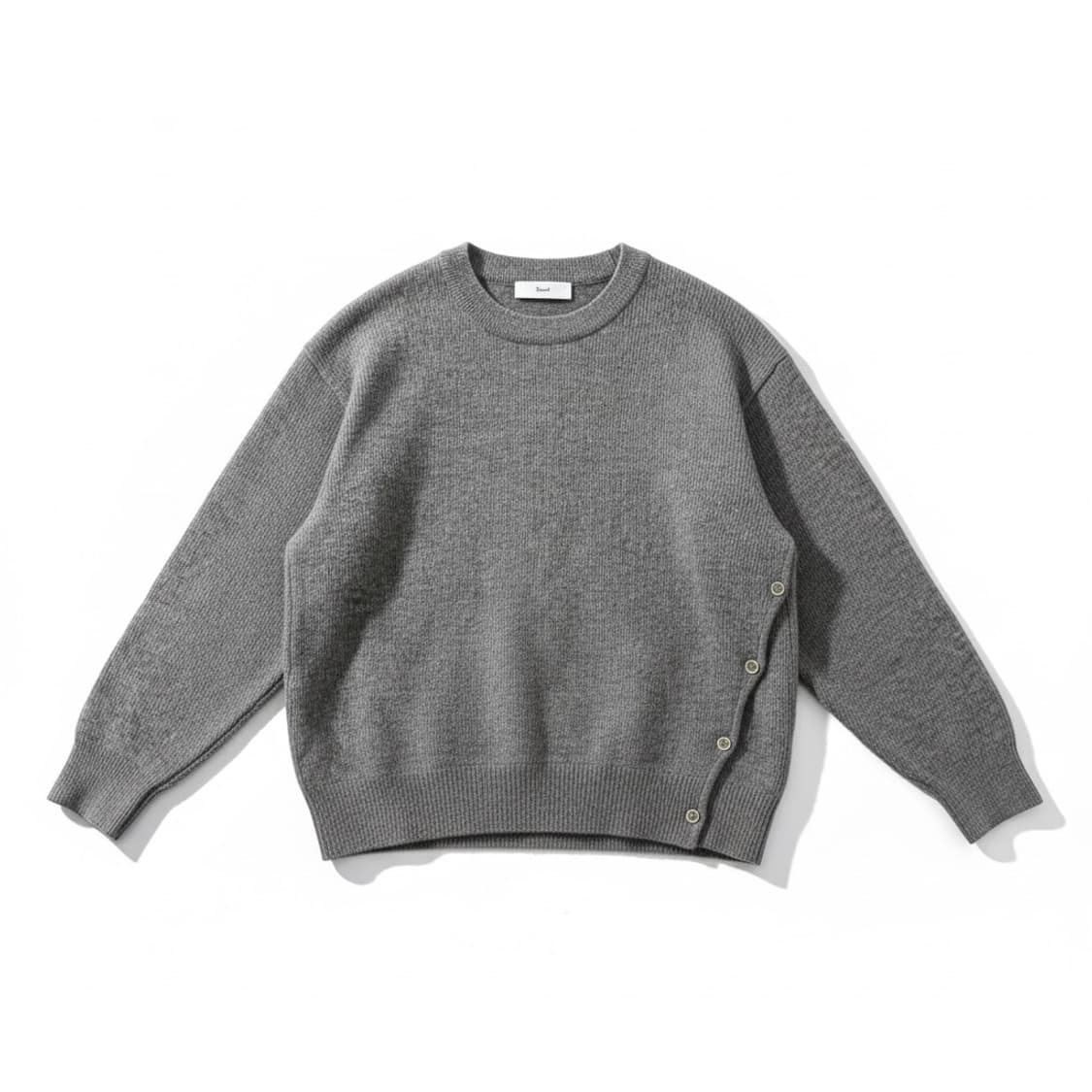 던스트 유니섹스 버튼 크루넥 스웨터 XL 상품이미지1