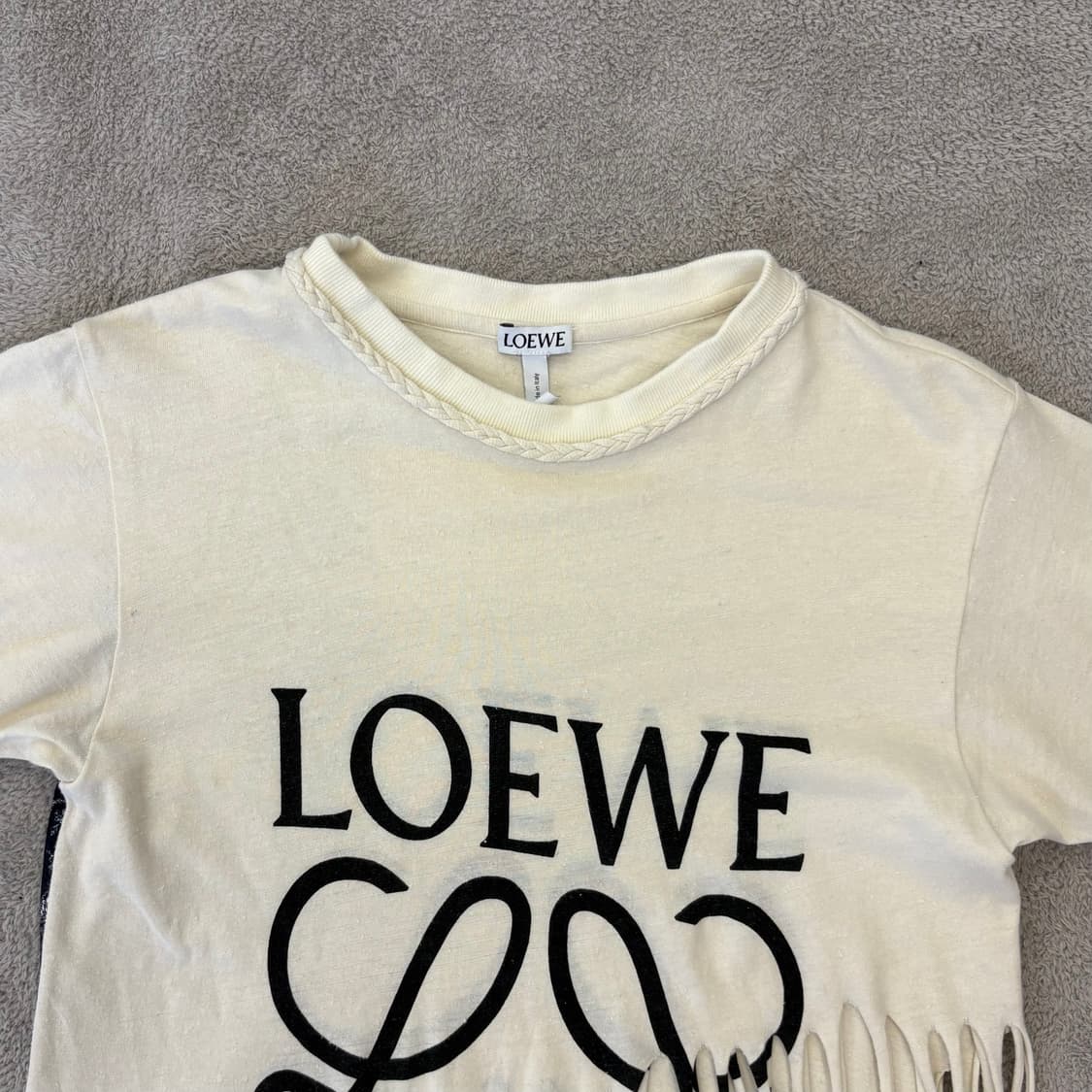 로에베 프린지 티셔츠 상품이미지3