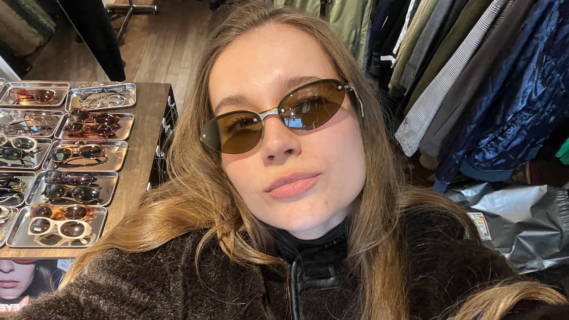 Prada SPR10B 90's캣아이 선글라스 상품이미지5