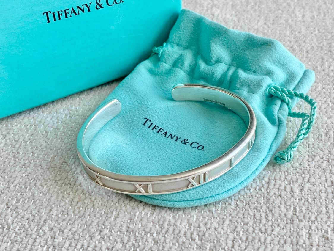 티파니 아틀라스 뱅글 타입 실버 팔찌(남녀공용) 상품이미지5