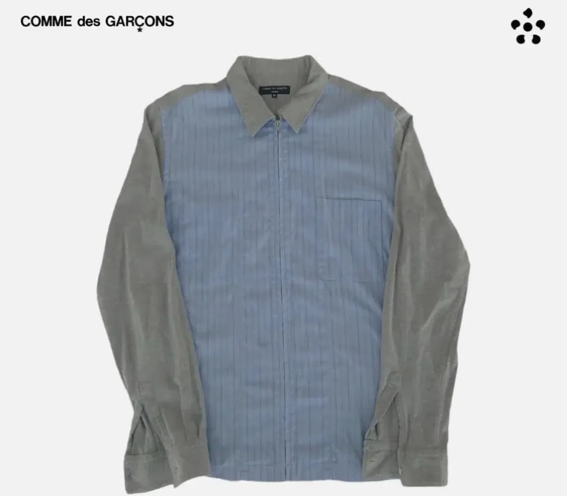 꼼데가르송 집업 셔츠 상품이미지3