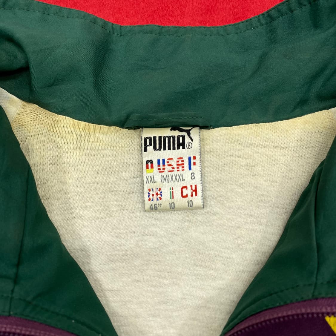 퓨마 올드스쿨 컬러블록 바람막이 3XL 상품이미지9