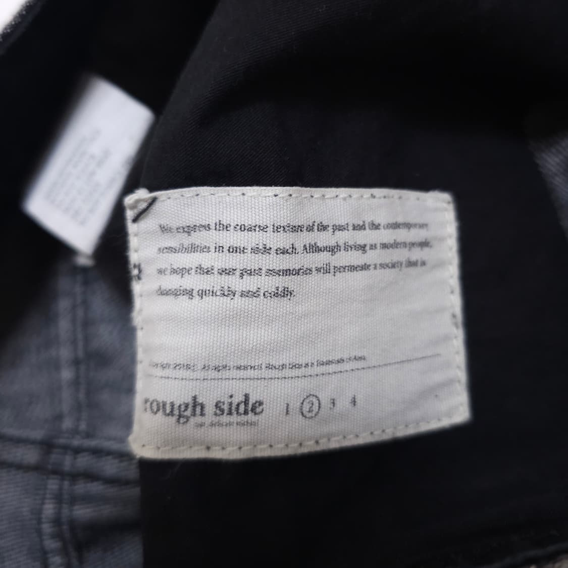 러프사이드 드랩 워싱 데님 팬츠 상품이미지6