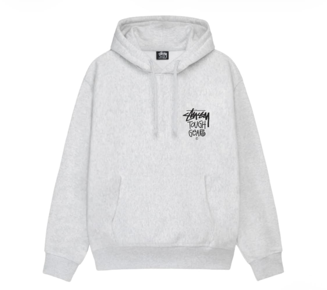 [새상품] 스투시 터프 기어 후드 애쉬 헤더 M 상품이미지1