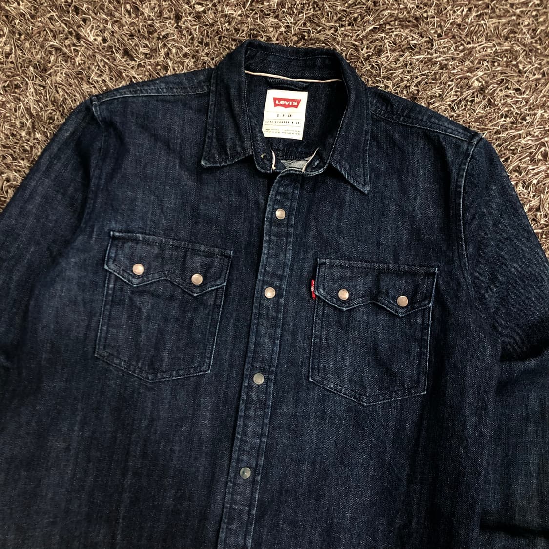 리바이스 웨스턴 데님 셔츠 상품이미지2