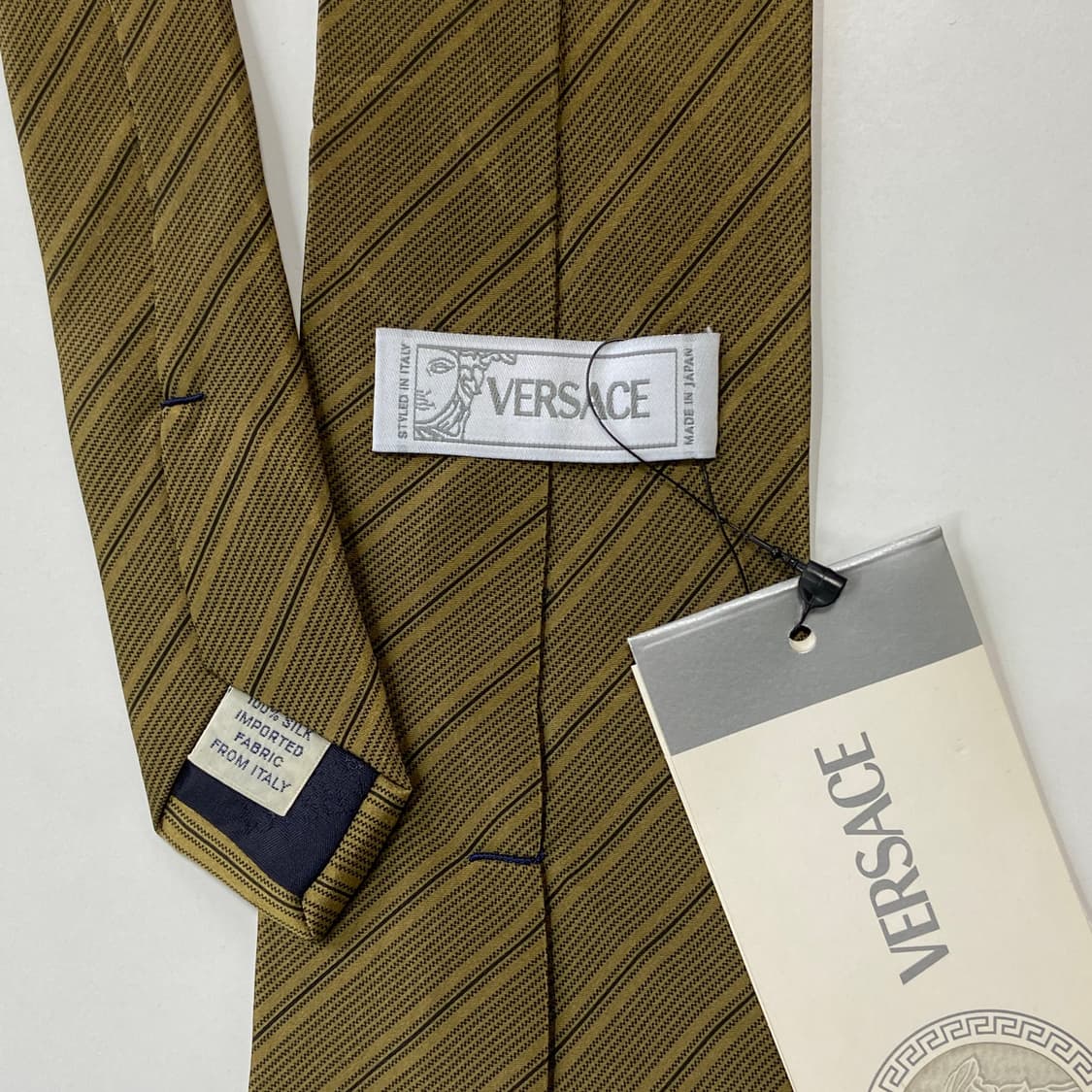 택달린 미사용품 Versace 베르사체 정품 명품 넥타이 상품이미지5