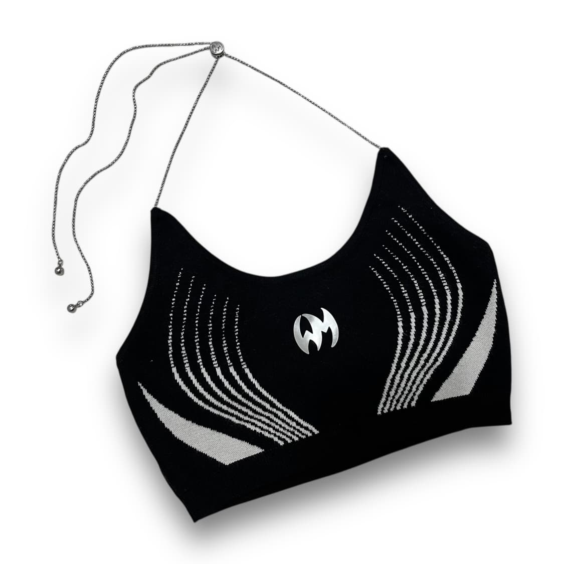 위어스 마켓 웨이브 락시크 킨키 크롭 슬리브리스 상품이미지1