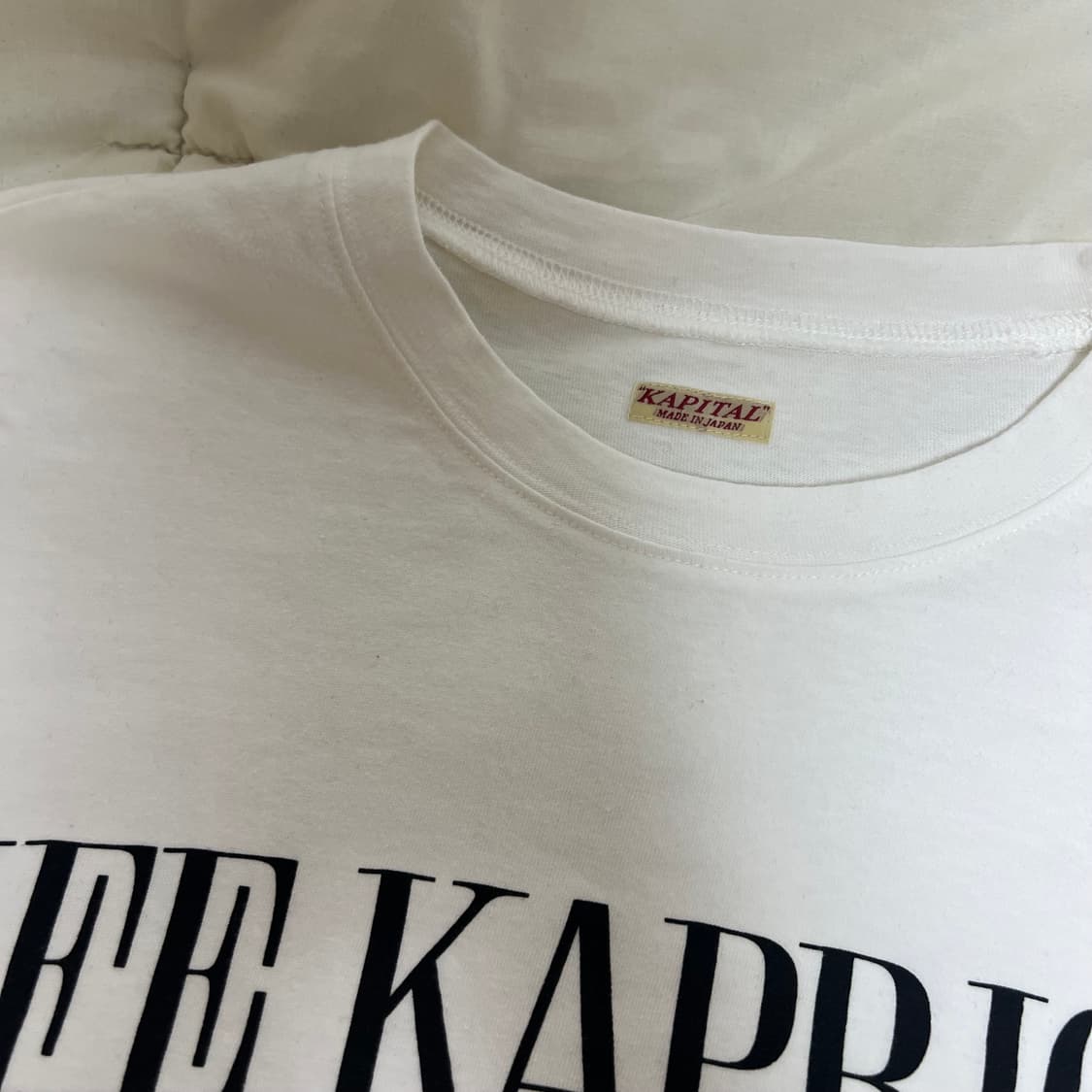 캐피탈 20 저지 크루 티셔츠 라이프 카프리치오 피아노 M 상품이미지2