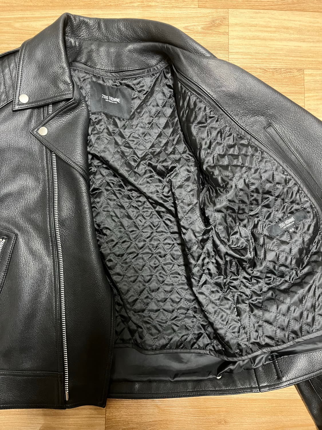 이용준 디자이너 206 옴므 염소가죽 라이더 자켓 50 상품이미지6