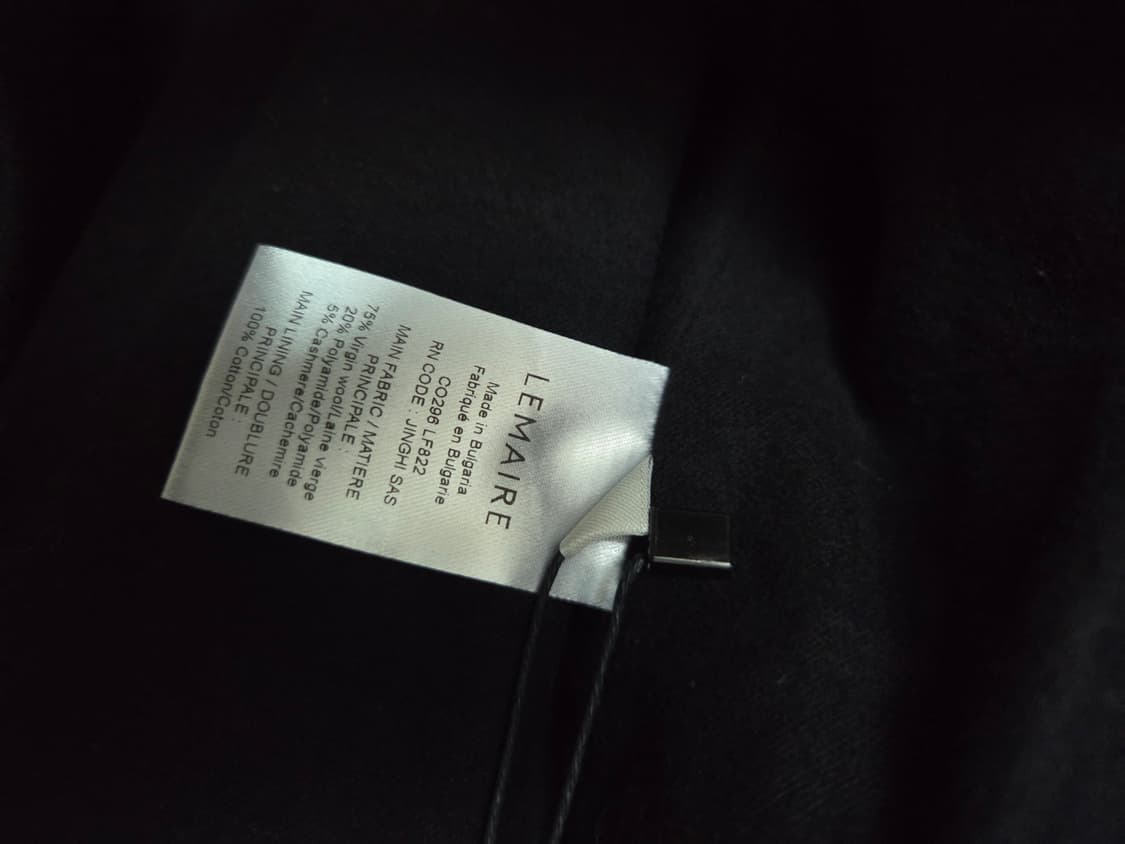 22fw lemaire overfit pea coat 36 38 40 상품이미지3