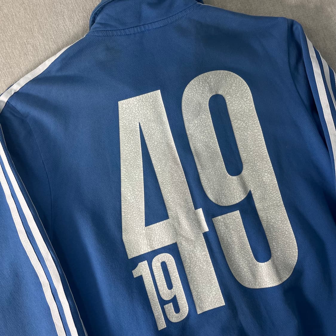 100 아디다스 베켄바우어 블루 트랙탑 져지 상품이미지7