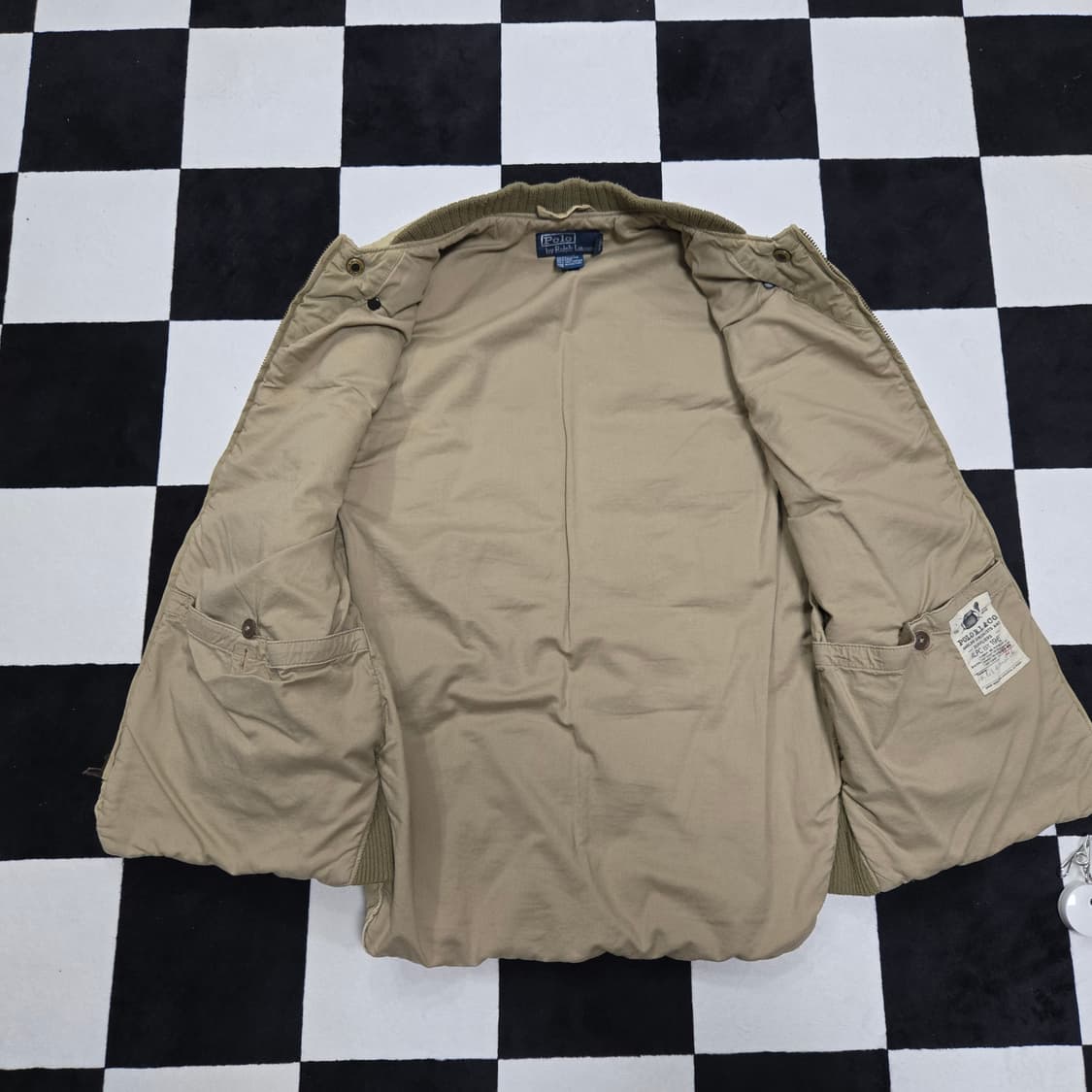 S 폴로랄프로렌 헌팅 패딩 베스트 밀리터리 패딩조끼 상품이미지5