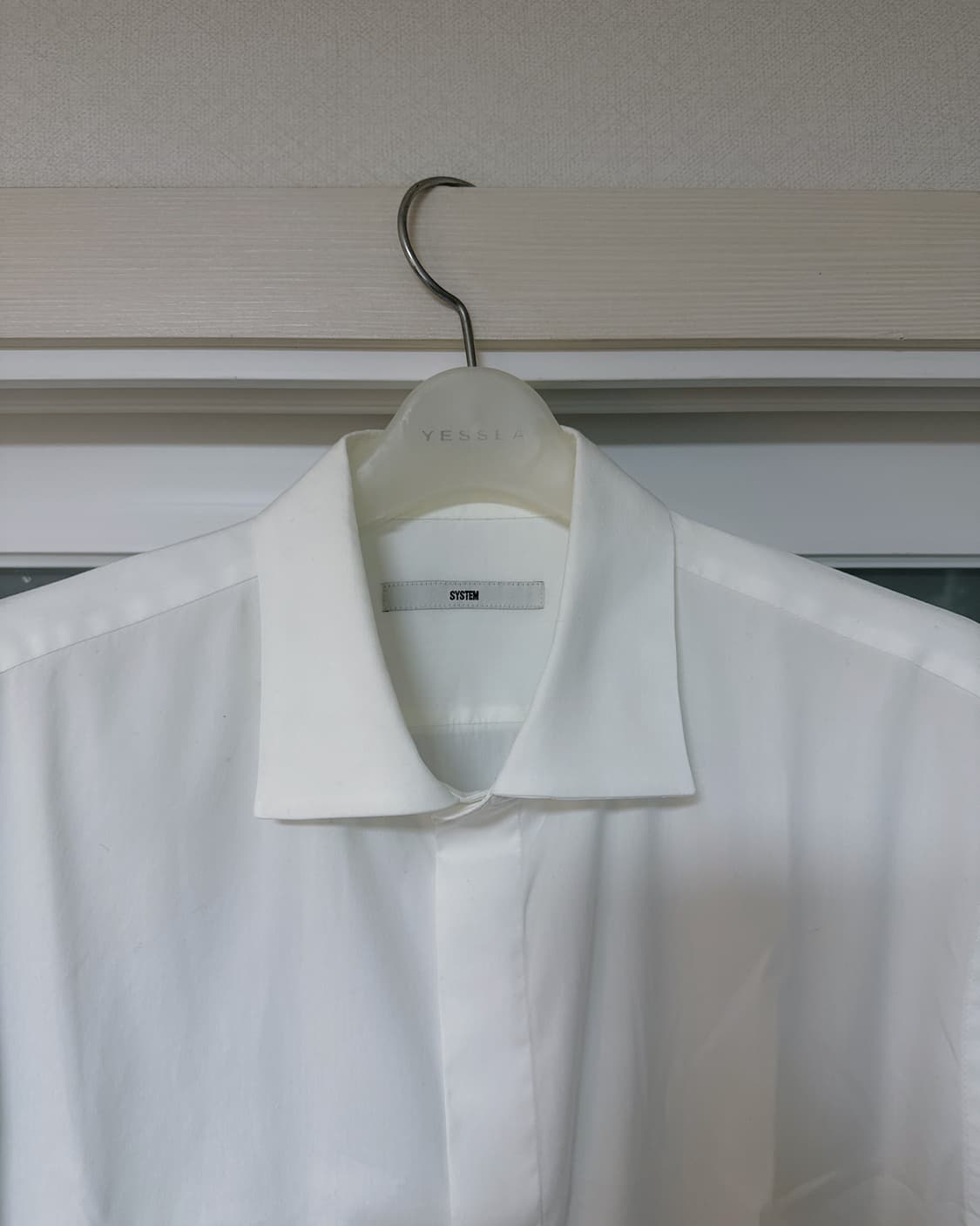 시스템옴므 정장 드레스 셔츠 화이트 105 상품이미지2