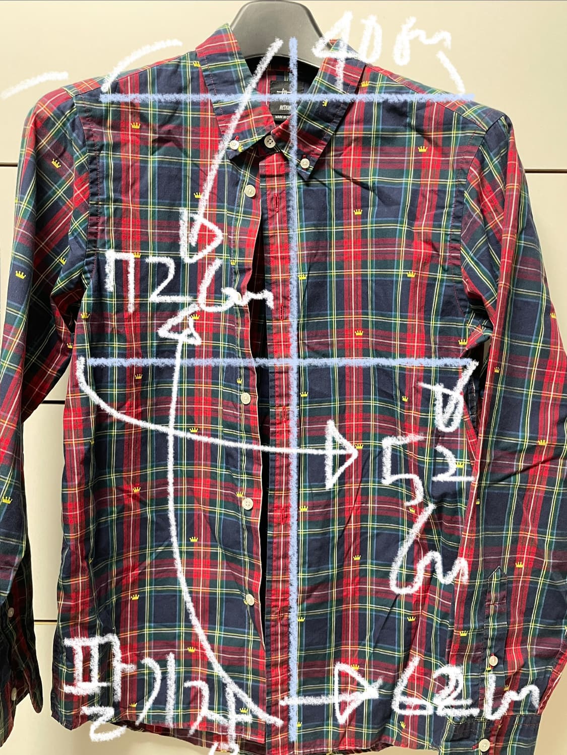 스투시 긴팔셔츠 M사이즈 상품이미지1