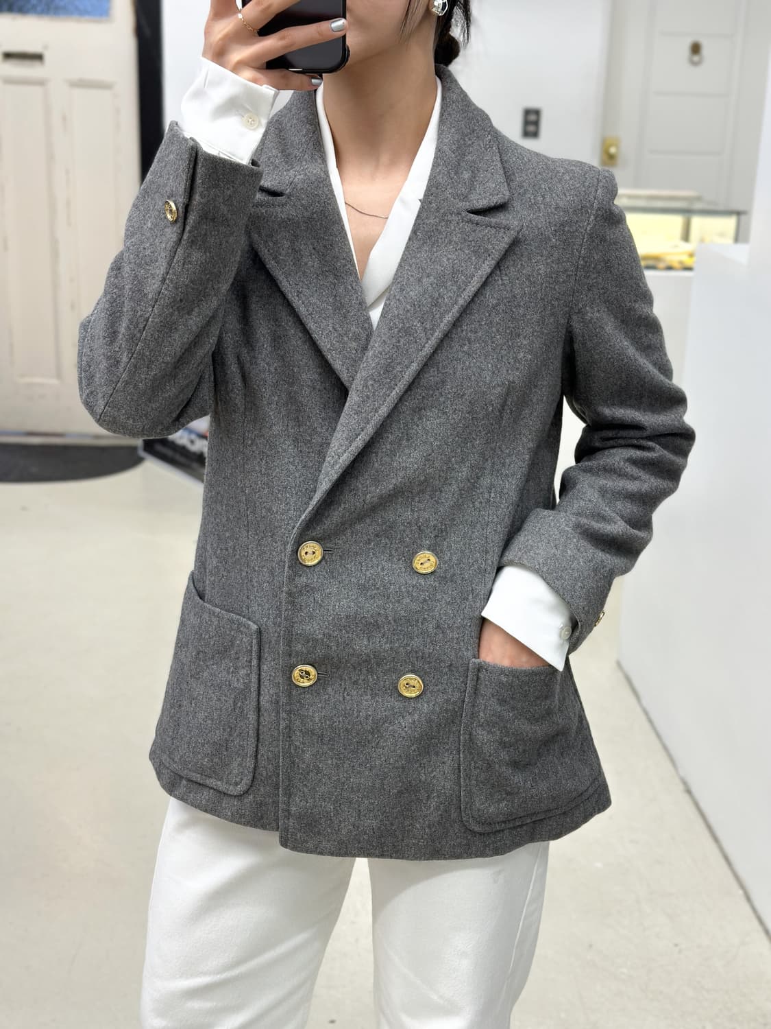 Old CELINE wool jacket  상품이미지4