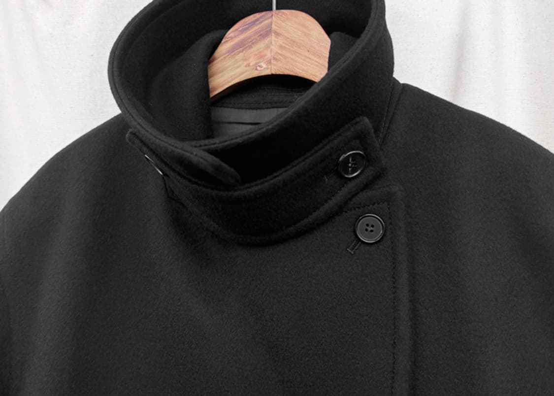 준지 24FW 더블 브레스티드 캐시미어 크롭 자켓 상품이미지4