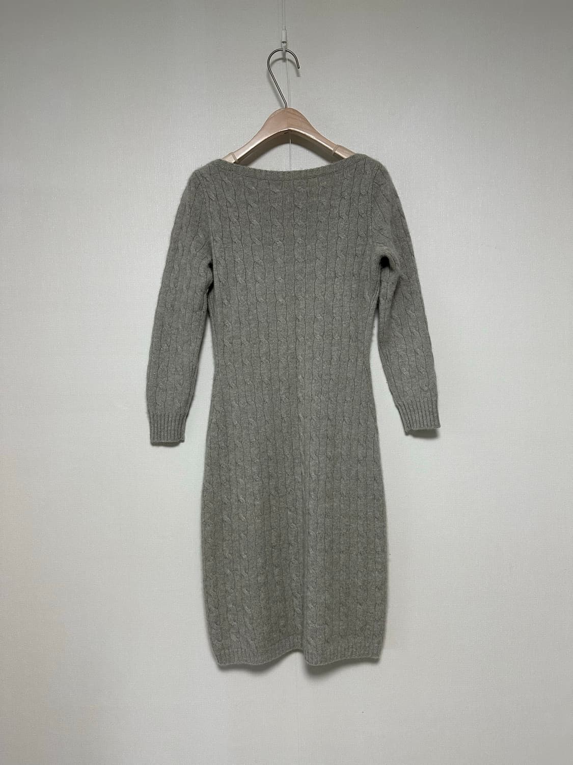 랄프로렌  캐시미어100 보트넥 원피스 상품이미지4