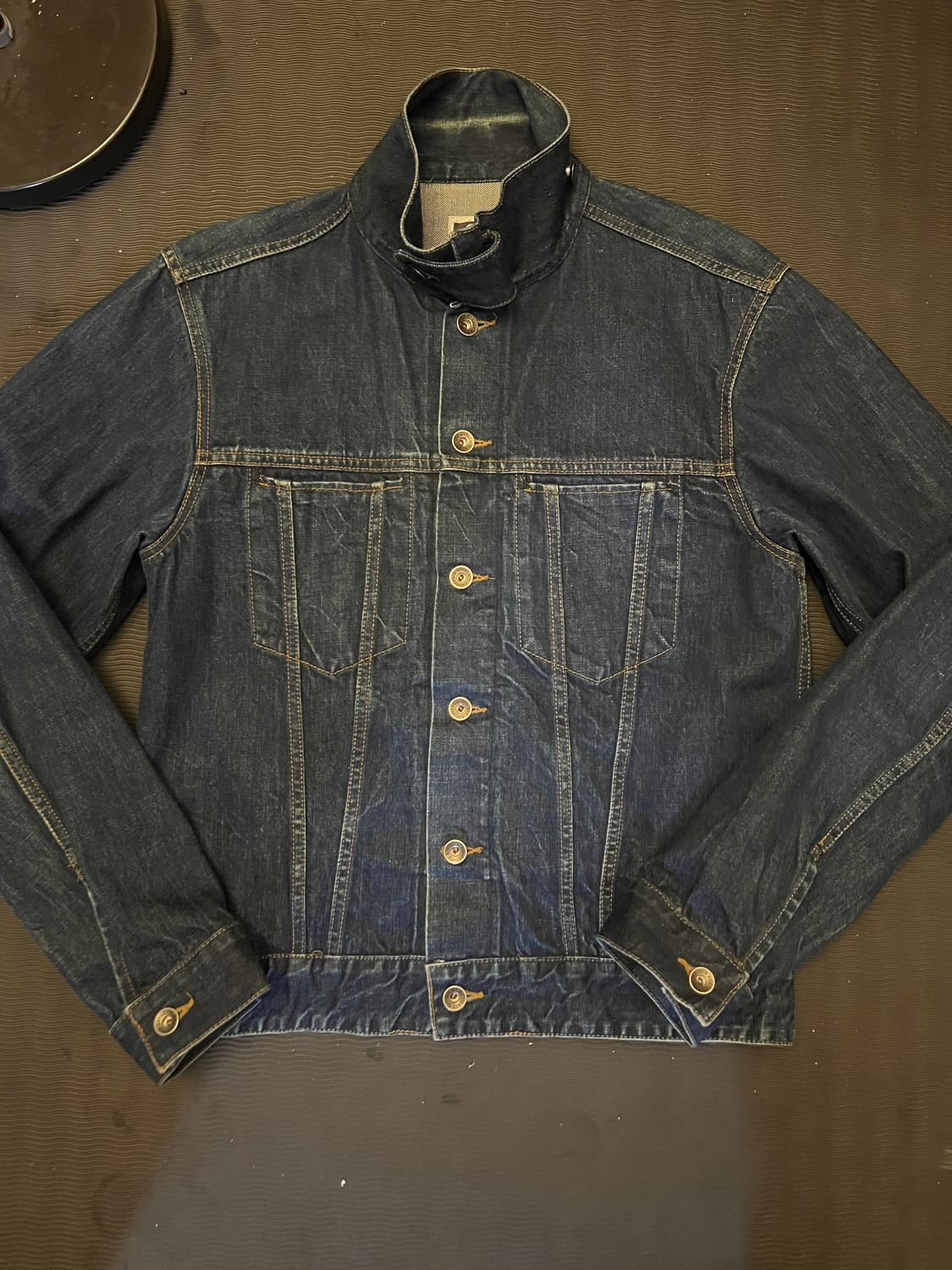 엔지니어드가먼츠 타입5 콘데님 셀비지 트러커 m(100) 상품이미지1