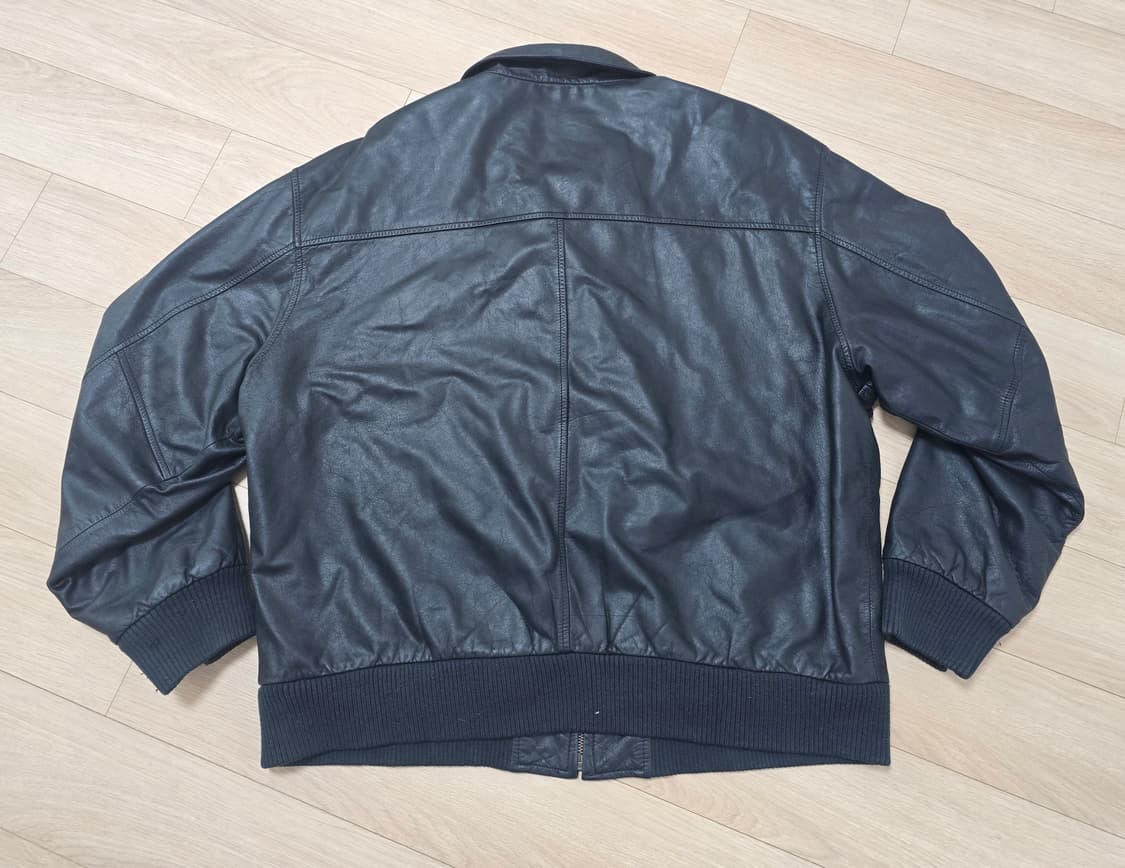 빈티지 Rock Creek Leather A-2 봄버 레더자켓 블랙 XL 상품이미지2