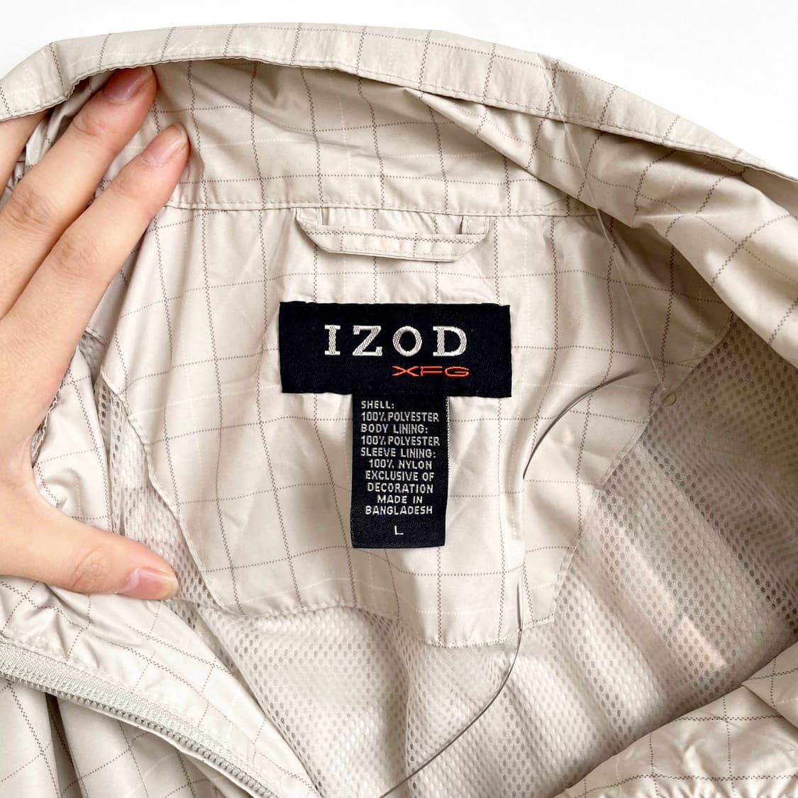 F1 아이조드 하프집업 아노락 자켓 110사이즈 상품이미지6