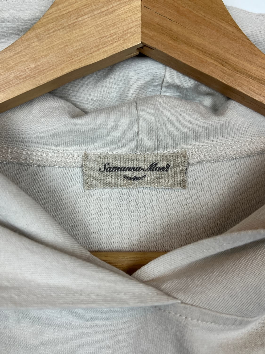 T168 SAMANSA MOS2 고양이 프린팅 오버핏 후드 조끼 F 상품이미지3