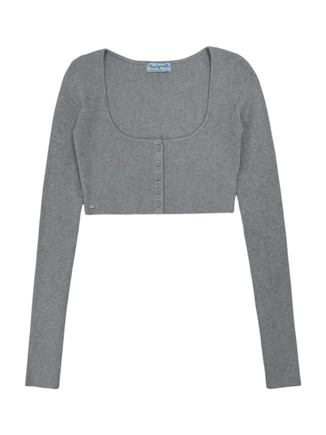 페일제이드 Button Bolero Knit Cardi 상품이미지1