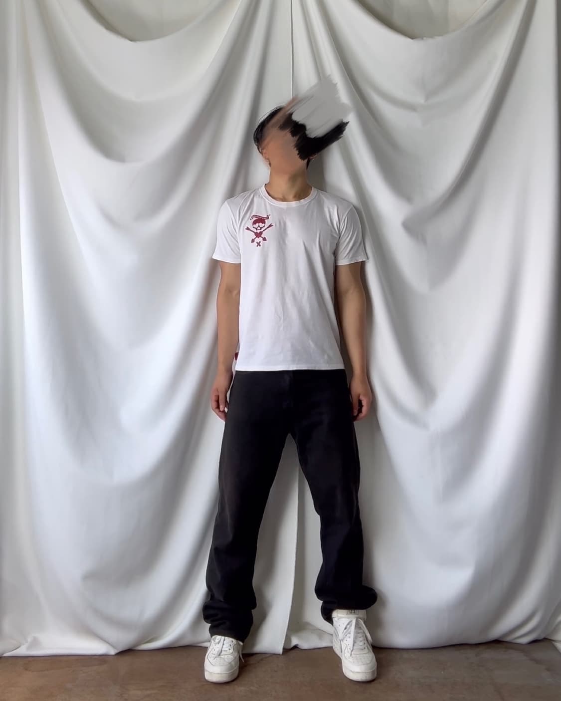 nike vandals 나이키 반달스 해골 프린팅 반팔 상품이미지1