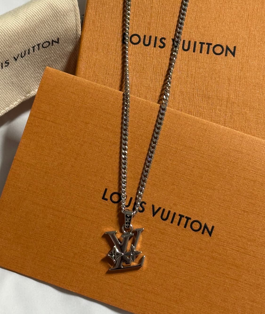 [풀구성,백화점판]루이비통 로우 목걸이 상품이미지2