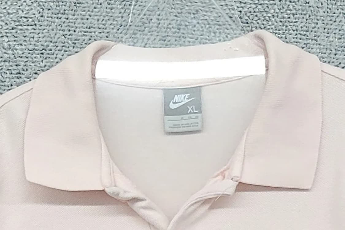 나이키 연핑크 반팔 카라티 XL 상품이미지5