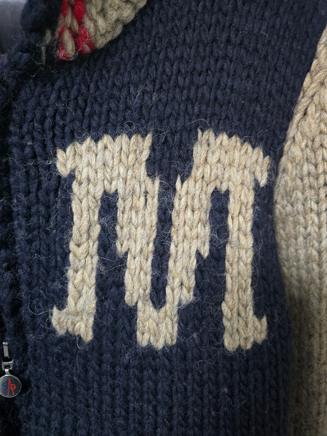 몽클레어 패딩 니트 집업 점퍼 상품이미지6