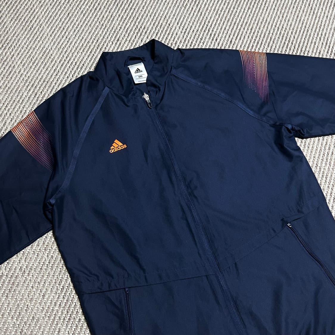 [M] adidas 아디다스 네이비 윈드브레이커 바람막이 자켓 상품이미지2