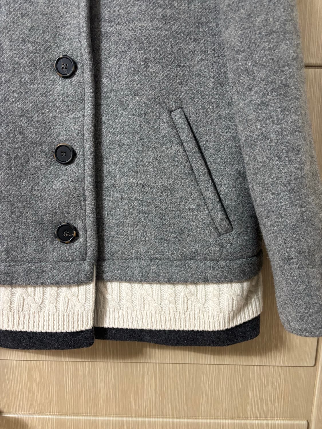 비이커 그레이 코트 상품이미지5