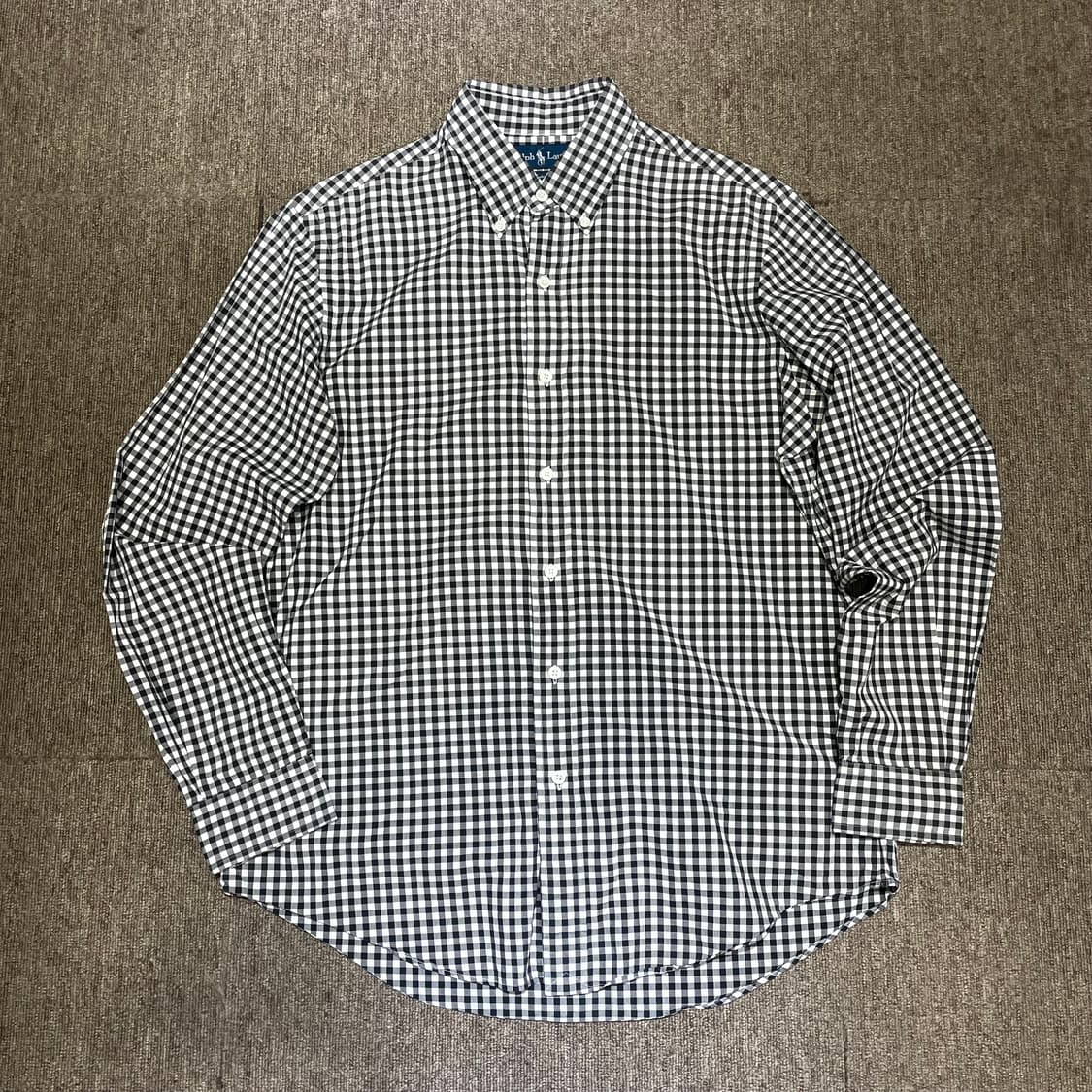(M) POLO 폴로 랄프로렌 체크 셔츠 상품이미지1