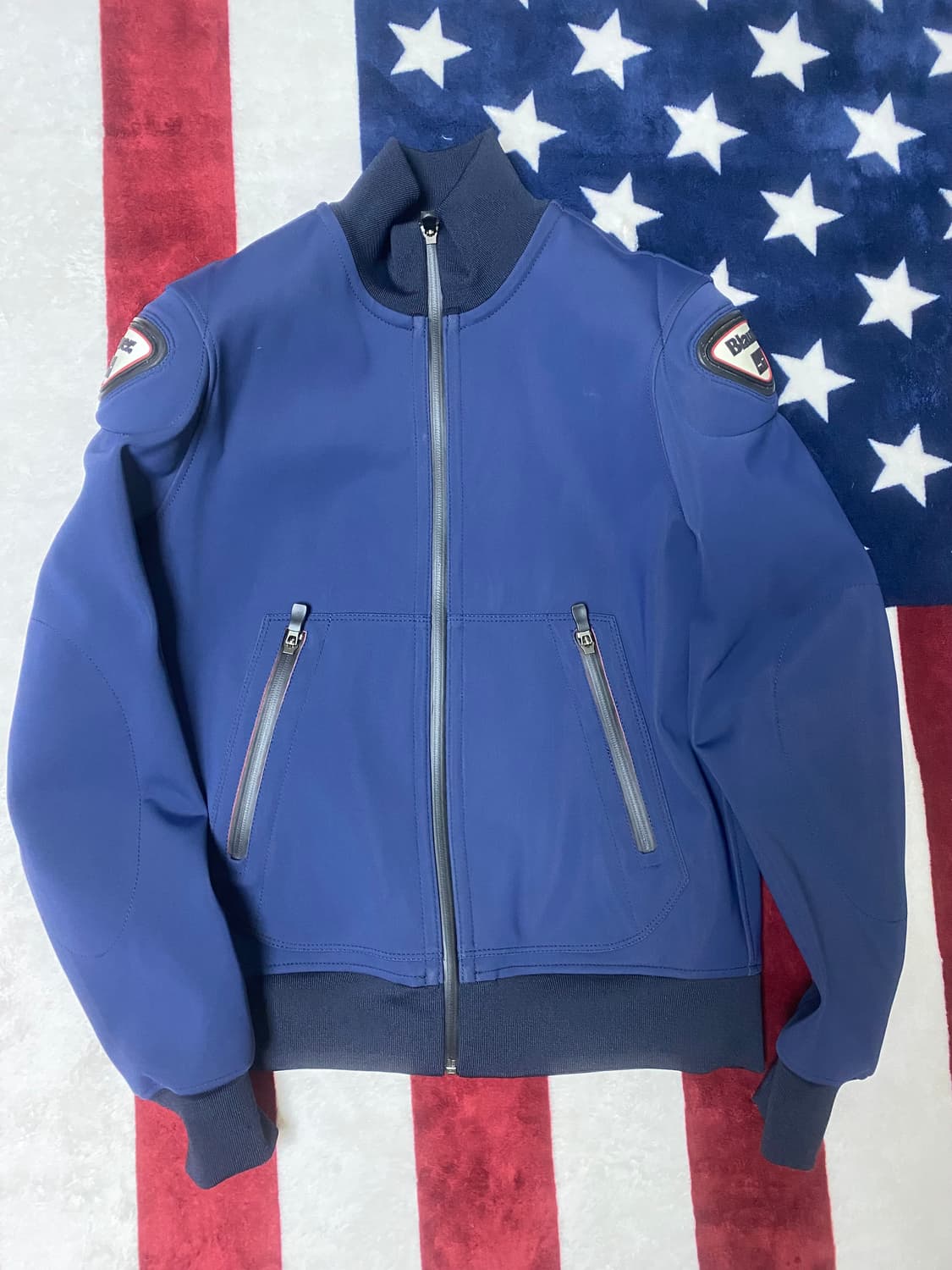 블라우어 이지맨 블루 자켓 상품이미지1