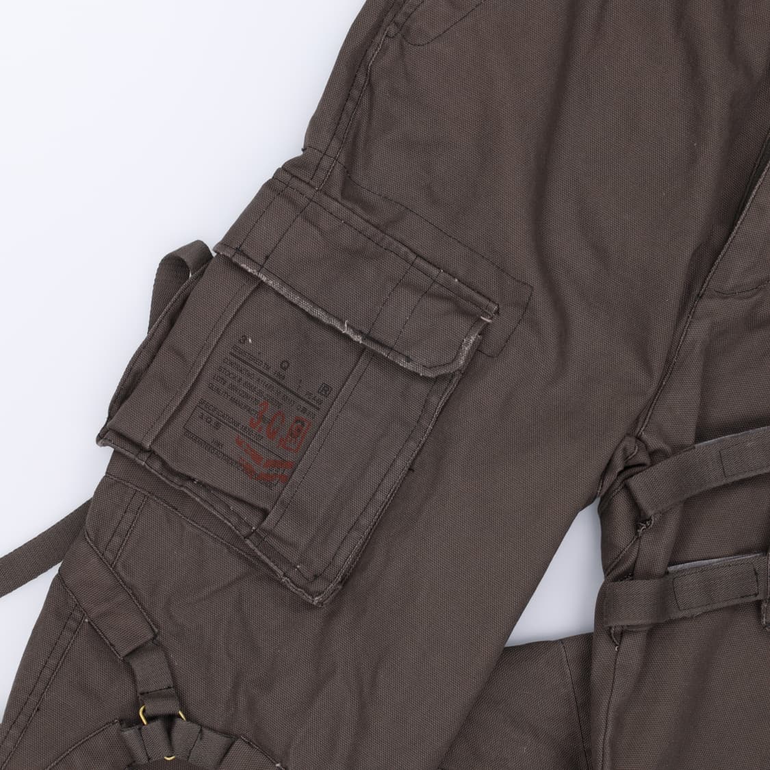 [XXL] 새상품 빈티지 멀티 포켓 워크 테크 카고 바지 3796 상품이미지3