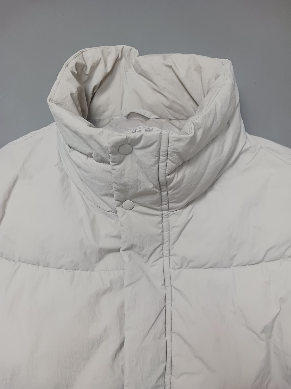 [XL] 에잇세컨즈 캐쥬얼 숏 패딩 아이보리 상품이미지2