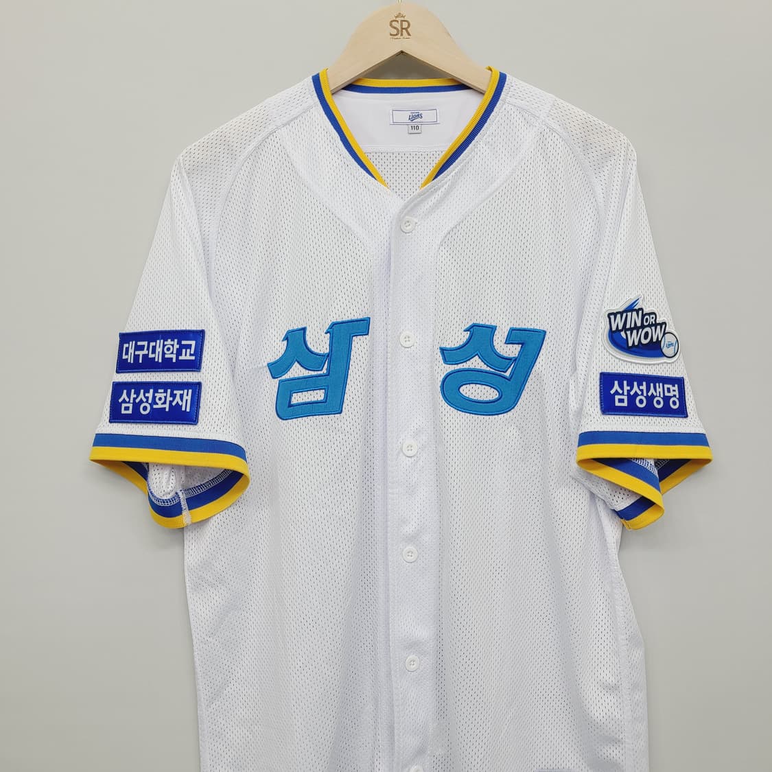 [황금110] 24 삼성 라이온즈 원태인 어웨이 유니폼 (실측XL~2XL 상품이미지3