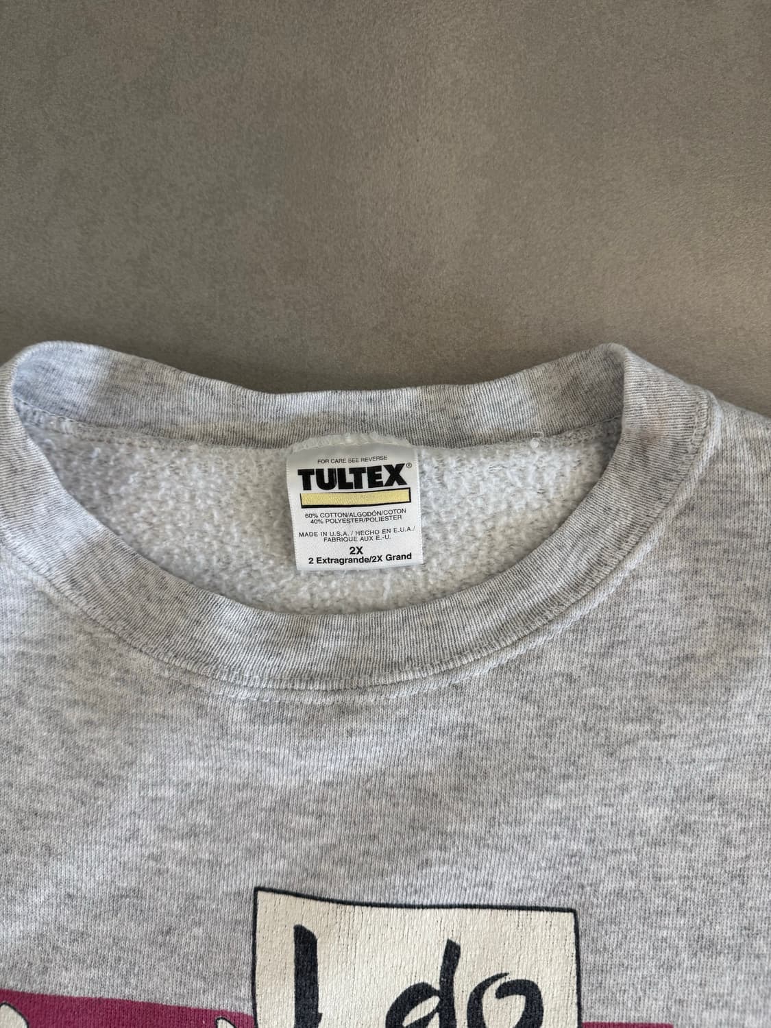 90’s 빈티지 Tultex 스웨트셔츠 상품이미지3