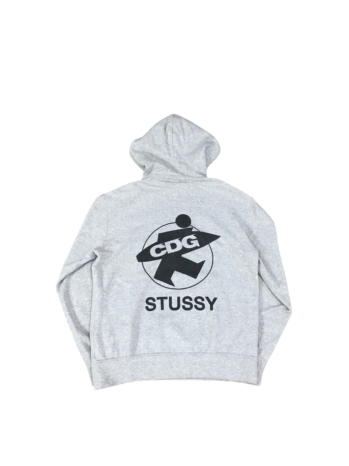 CDG x Stussy 콜라보 후드티 그레이  상품이미지3