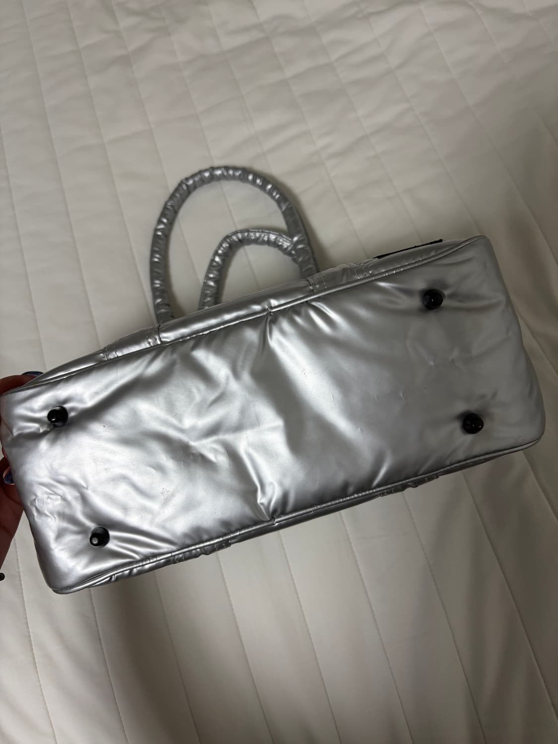 포터 보스턴백 실버 상품이미지3