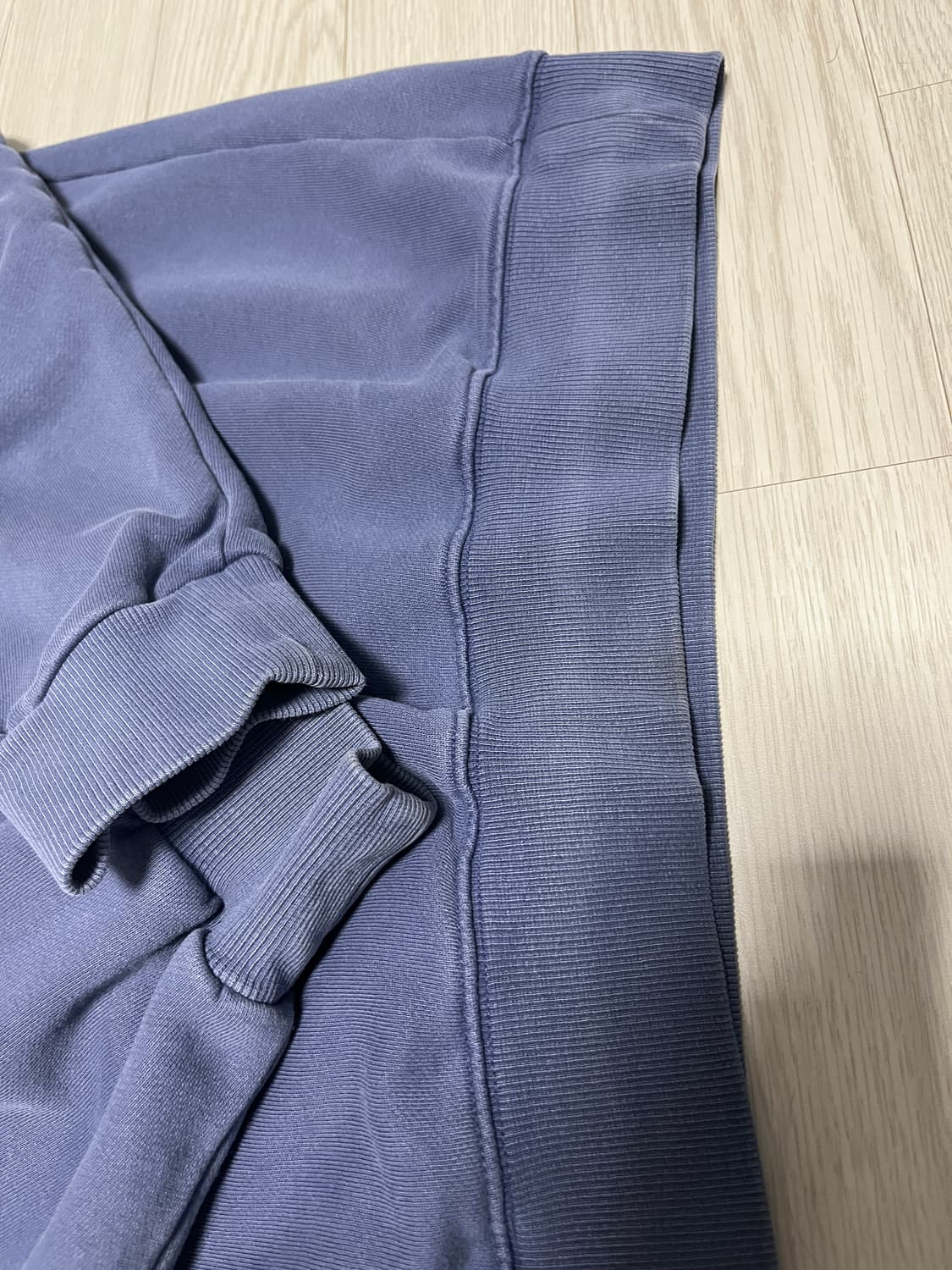 트래블 맨투맨 블루 상품이미지3