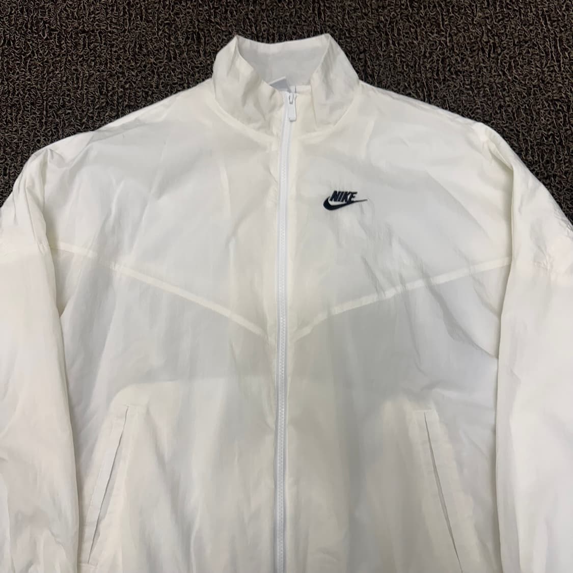 NIKE 나이키 윈드러너 여성 우븐 바람막이 자켓 아이보리 M 상품이미지2