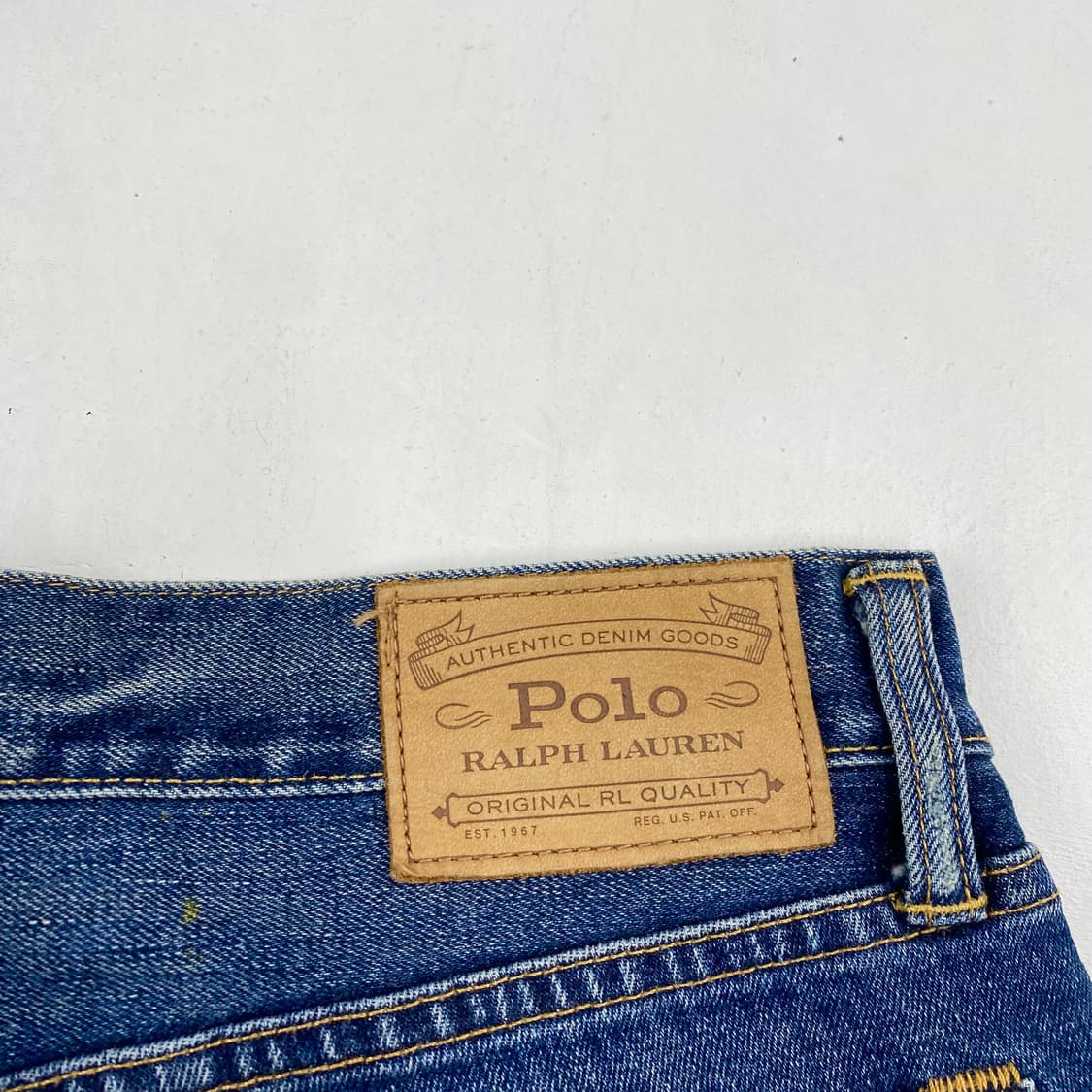 폴로 바릭 페인트 스플래터 디테일 데님 진 (34) 상품이미지8