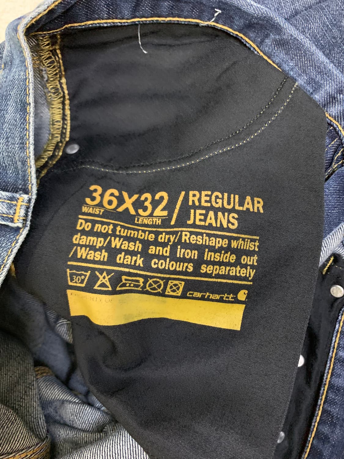 CARHARTT REGULAR JEANS 상품이미지3