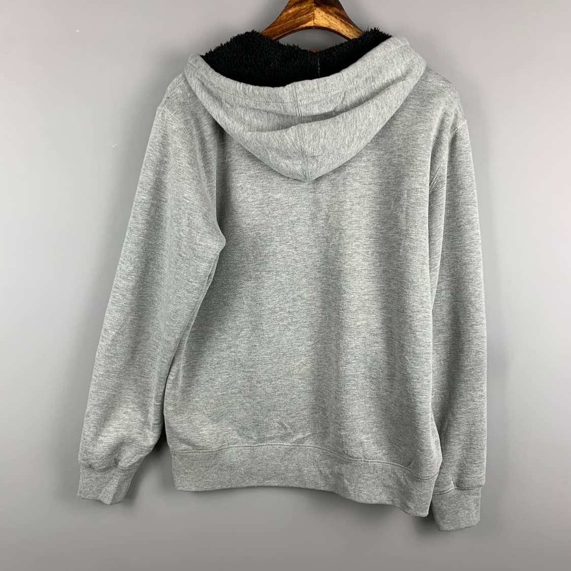 컨버스 y2k 와투케 기모 그레이 후드집업 상품이미지3