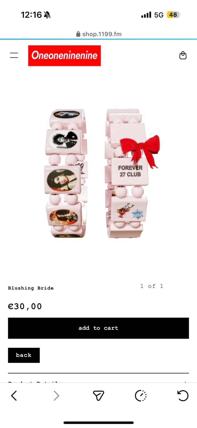 1199 FOREVER 27 CLUB 상품이미지1