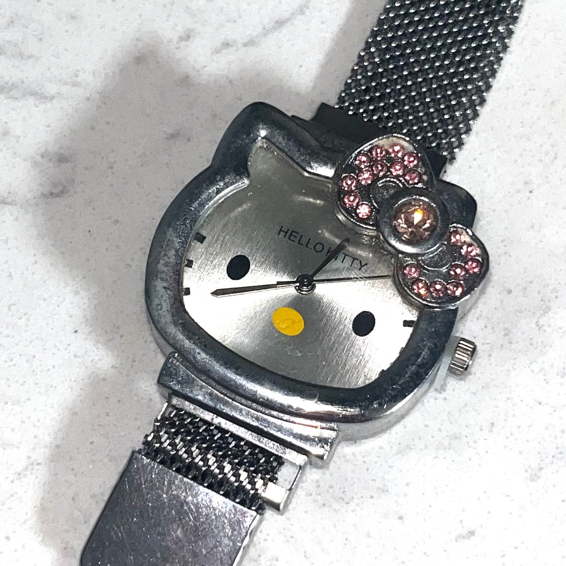 Vintage Hello Kitty Metal Cubic watch 상품이미지1