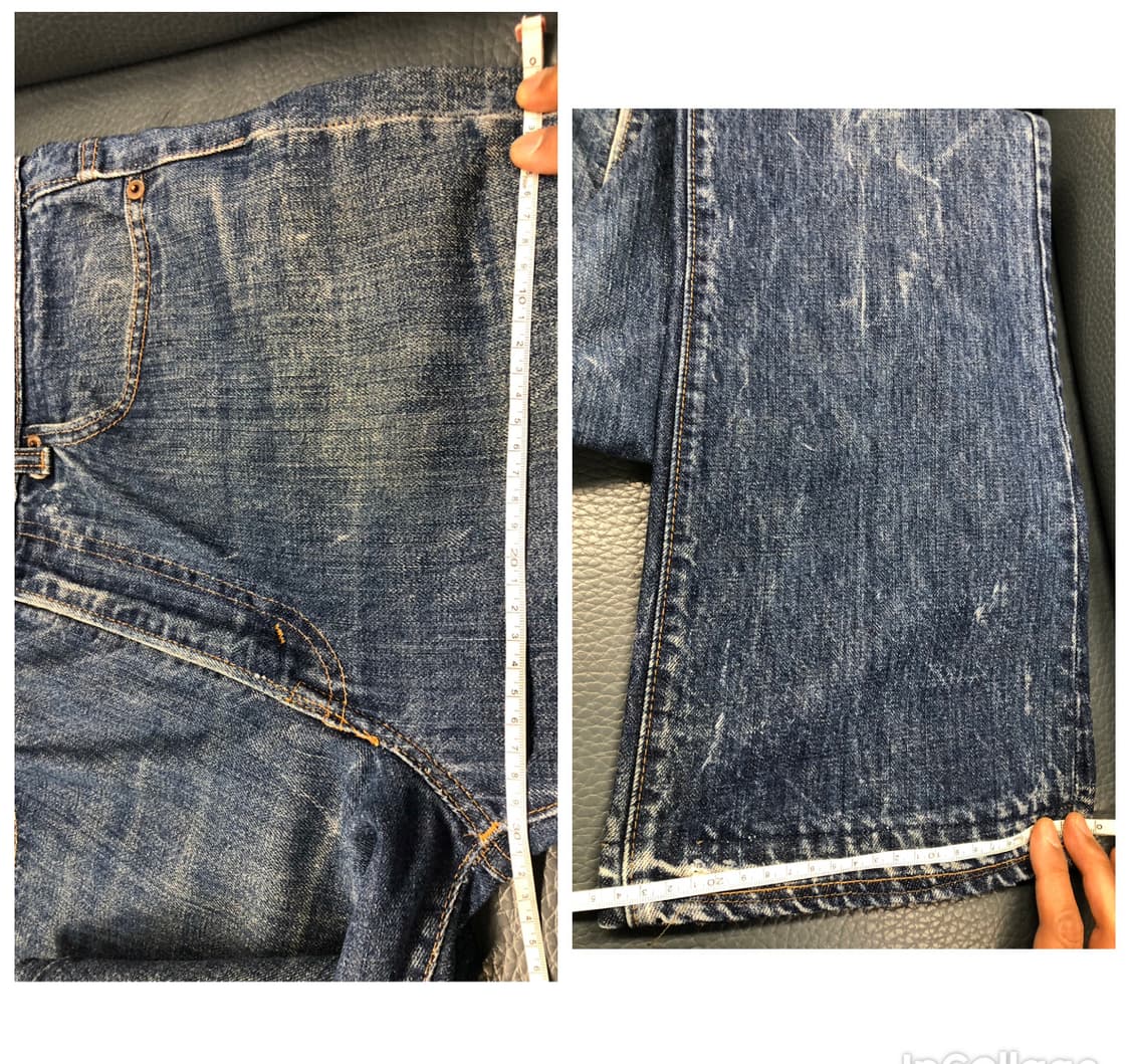 라스트70s 리바이스517 부츠컷 66후기 허리34 둘레84.5 상품이미지9
